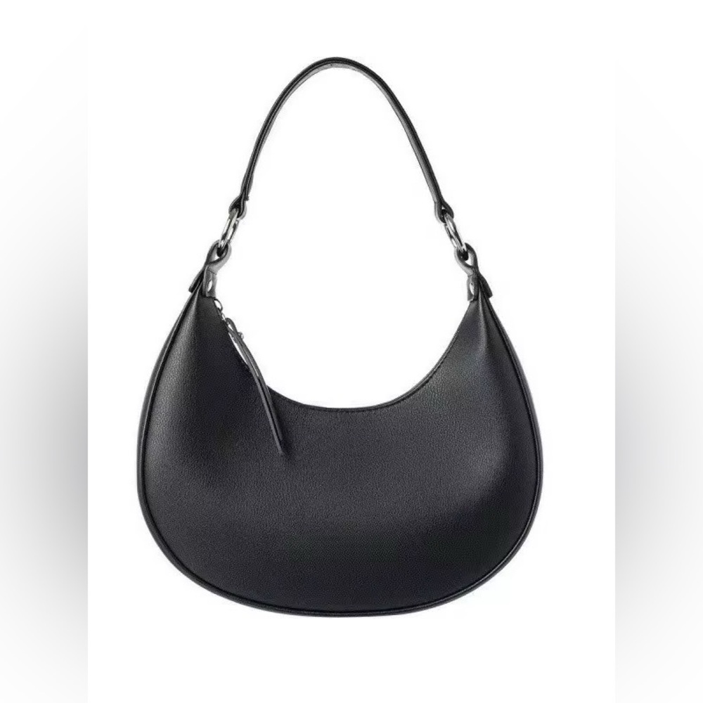 Elegant Black Shoulder Bag - Picture 2 of 9